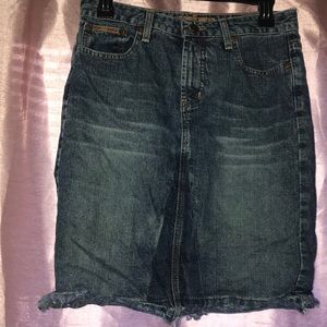 Denim skirt